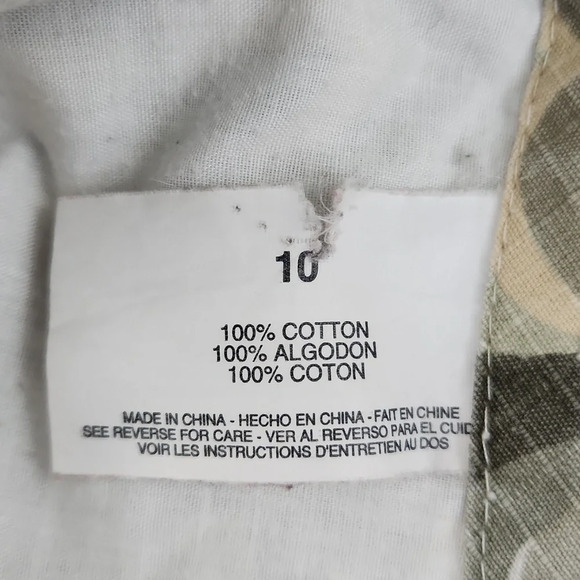 Jeanstar Green heart print size 10 mini skirt - Picture 6 of 10